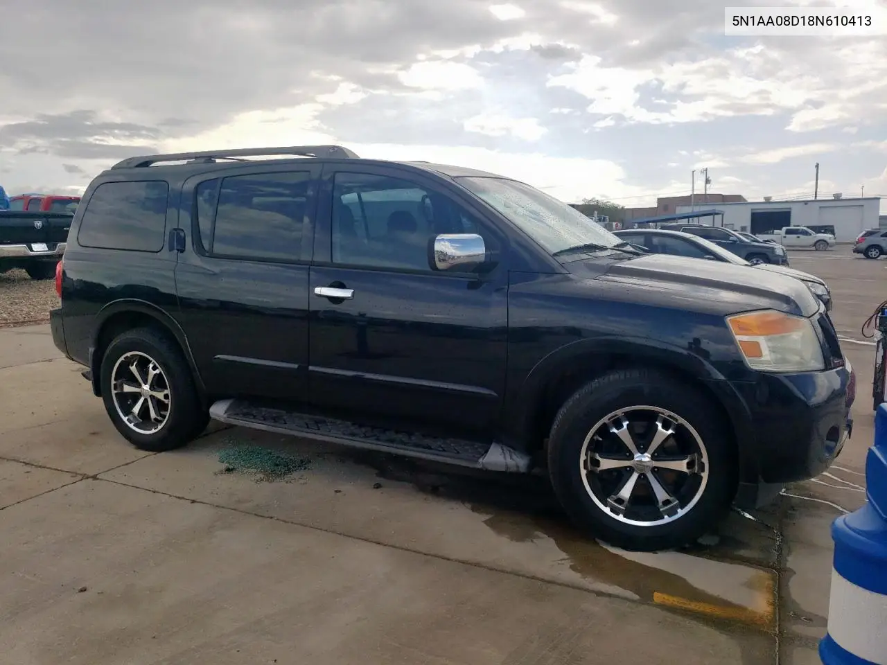 2008 Nissan Armada Se VIN: 5N1AA08D18N610413 Lot: 50156435