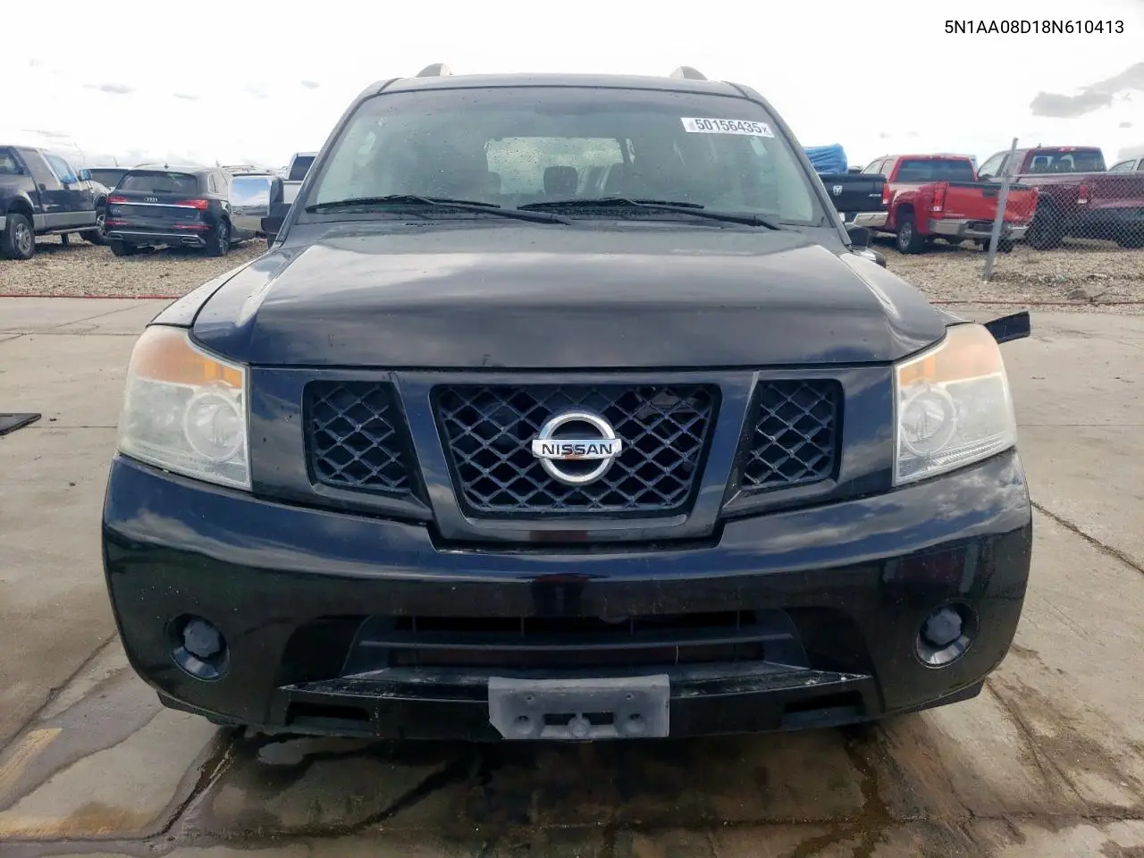 2008 Nissan Armada Se VIN: 5N1AA08D18N610413 Lot: 50156435
