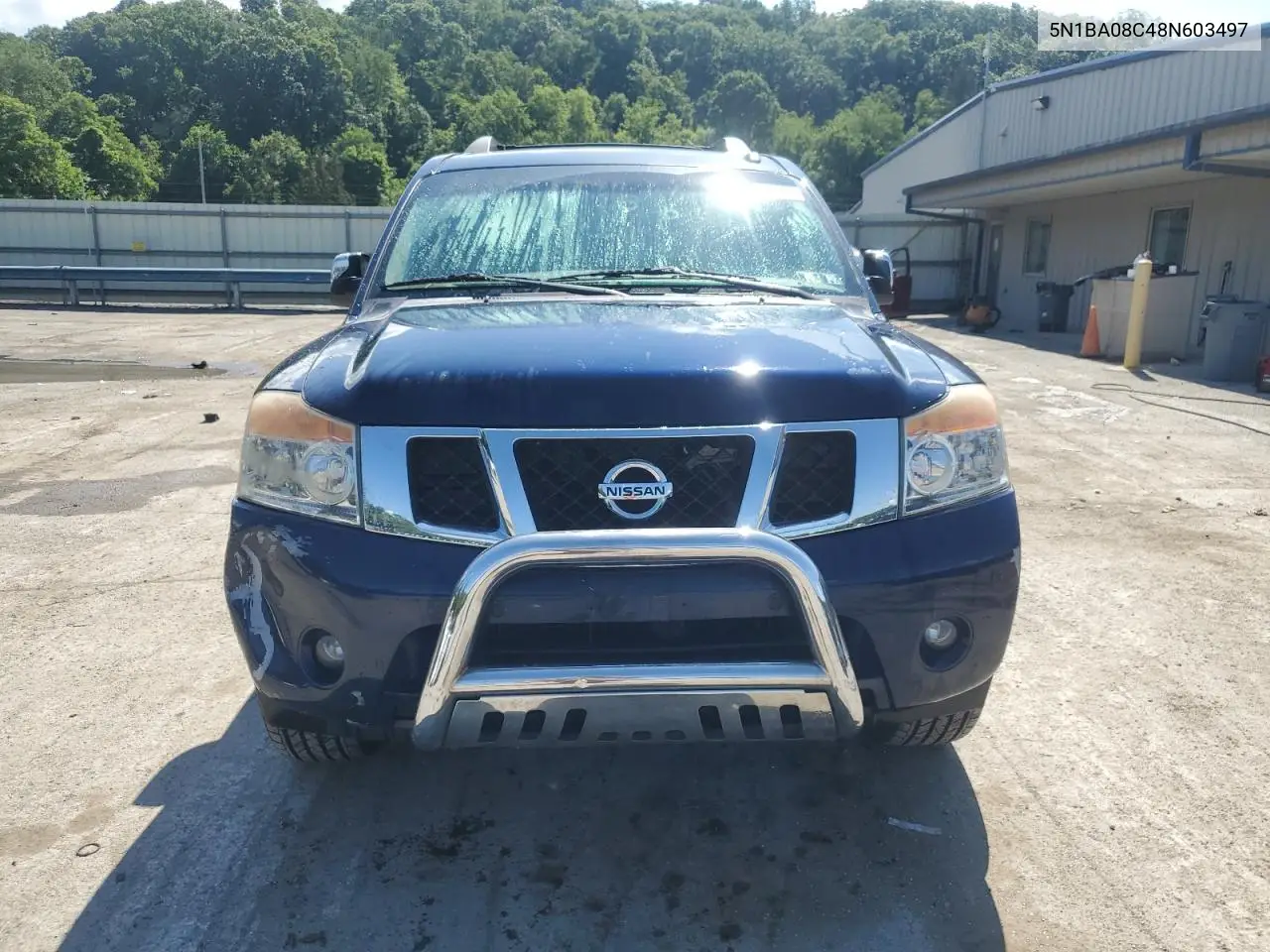 2008 Nissan Armada Se VIN: 5N1BA08C48N603497 Lot: 62663995