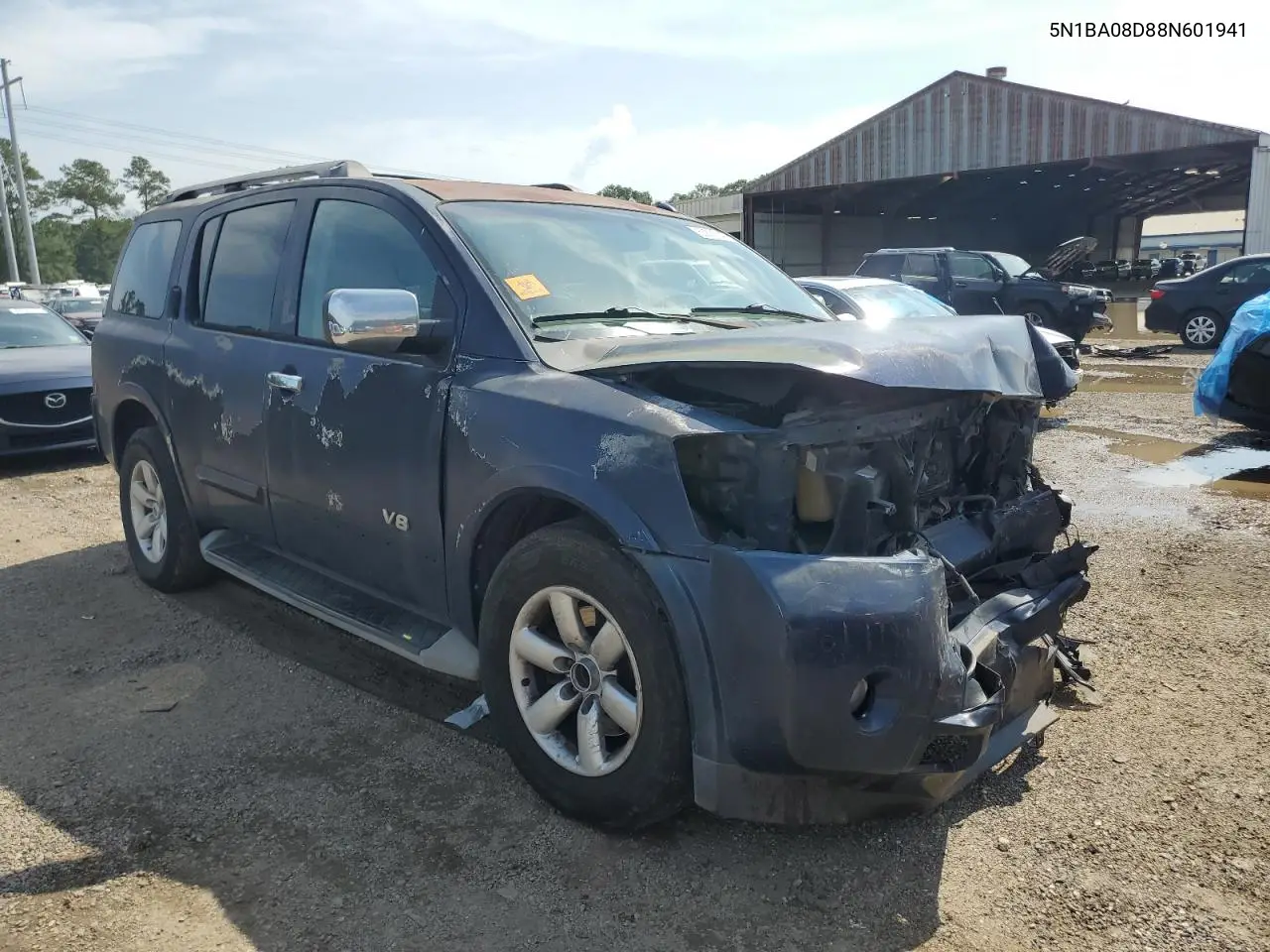 2008 Nissan Armada Se VIN: 5N1BA08D88N601941 Lot: 63631345