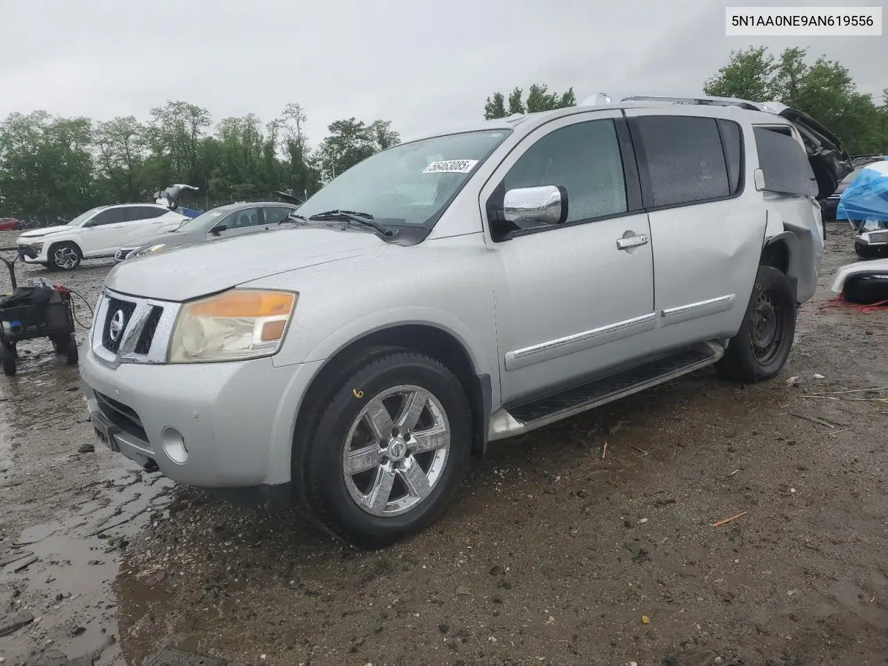 2010 Nissan Armada Platinum VIN: 5N1AA0NE9AN619556 Lot: 56463085