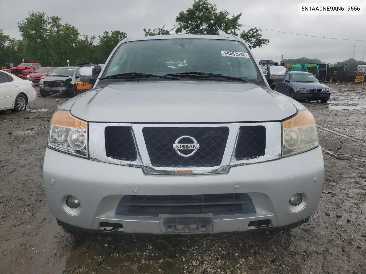 2010 Nissan Armada Platinum VIN: 5N1AA0NE9AN619556 Lot: 56463085