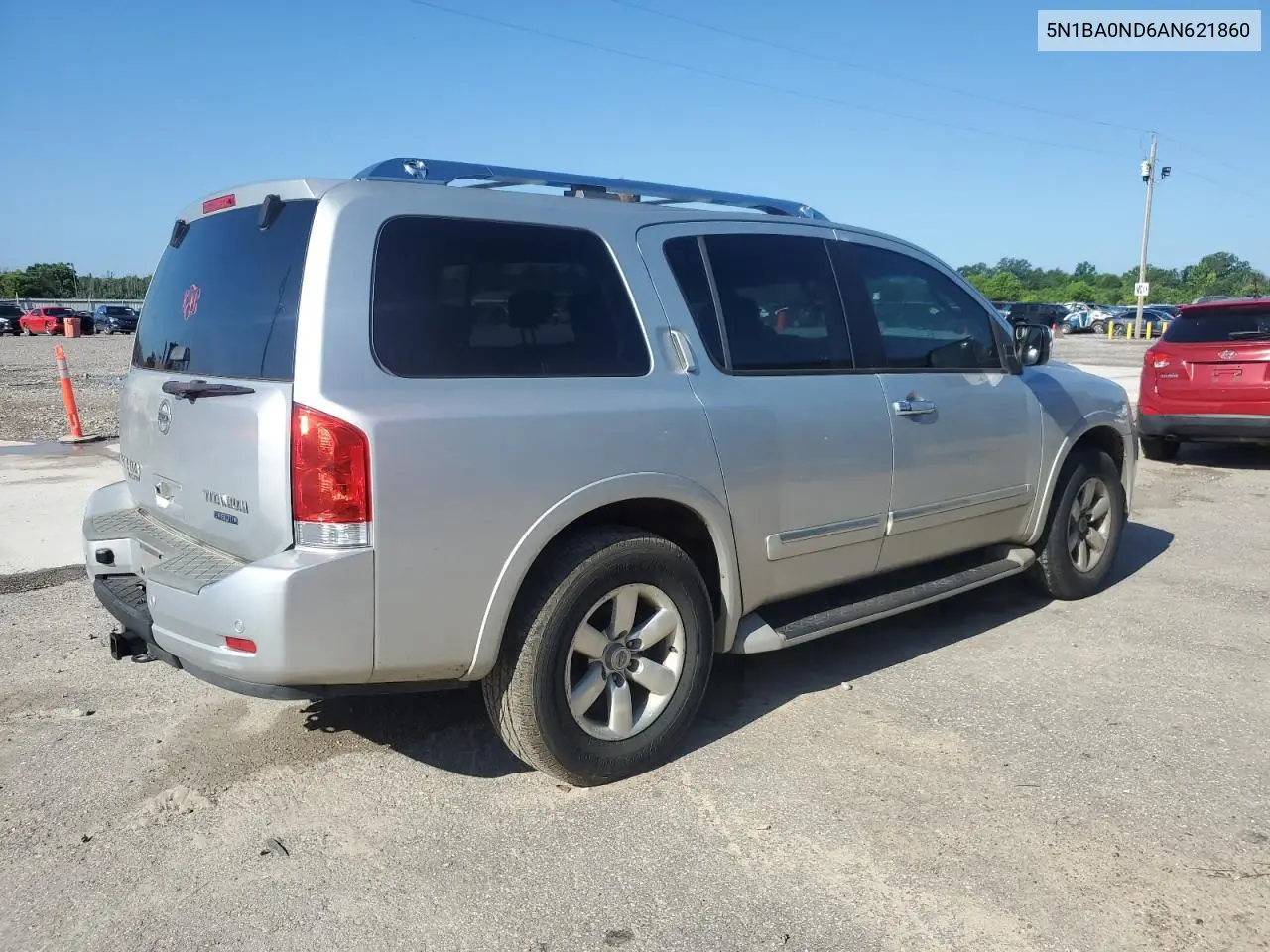 2010 Nissan Armada Se VIN: 5N1BA0ND6AN621860 Lot: 60536845