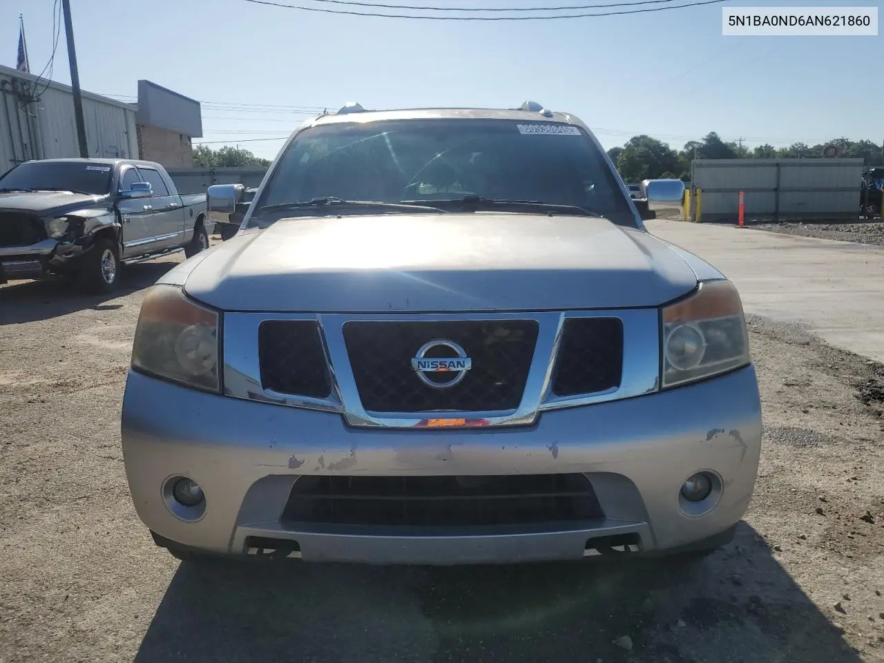 2010 Nissan Armada Se VIN: 5N1BA0ND6AN621860 Lot: 60536845