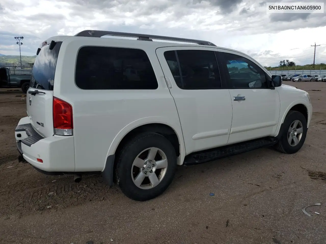 2010 Nissan Armada Se VIN: 5N1BA0NC1AN605900 Lot: 60964325