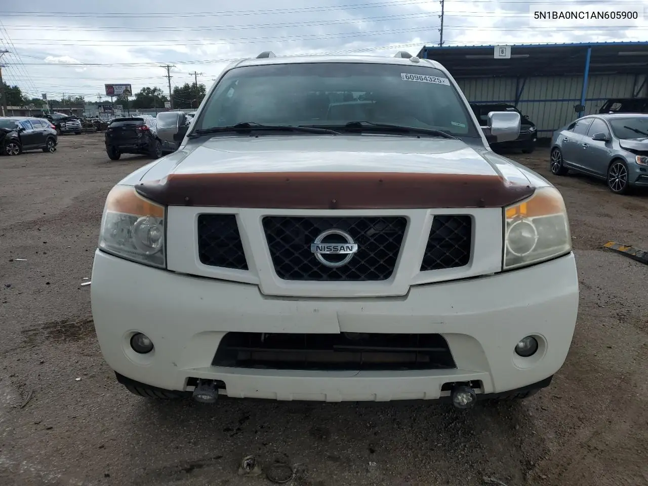 2010 Nissan Armada Se VIN: 5N1BA0NC1AN605900 Lot: 60964325