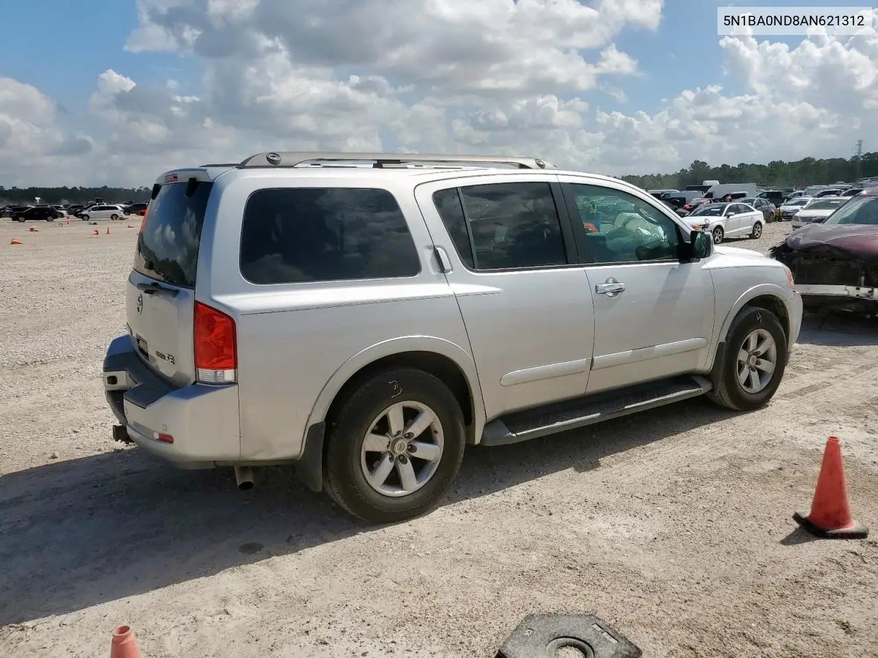 2010 Nissan Armada Se VIN: 5N1BA0ND8AN621312 Lot: 62154935