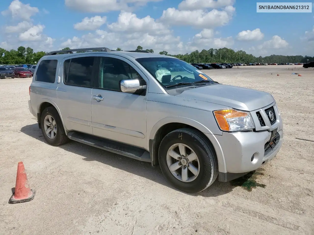 2010 Nissan Armada Se VIN: 5N1BA0ND8AN621312 Lot: 62154935