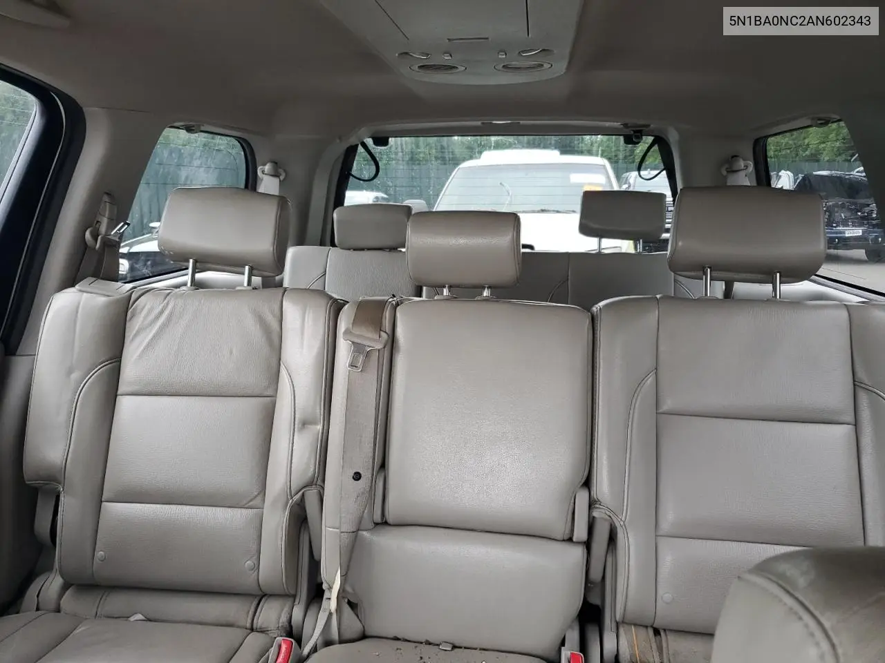2010 Nissan Armada Se VIN: 5N1BA0NC2AN602343 Lot: 62792295