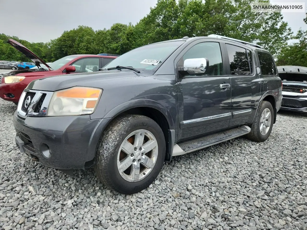 2010 Nissan Armada Se VIN: 5N1AA0NC9AN610905 Lot: 62839175