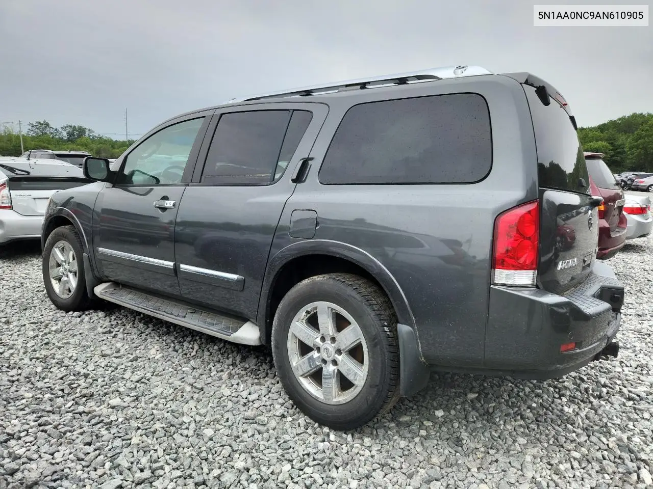 2010 Nissan Armada Se VIN: 5N1AA0NC9AN610905 Lot: 62839175