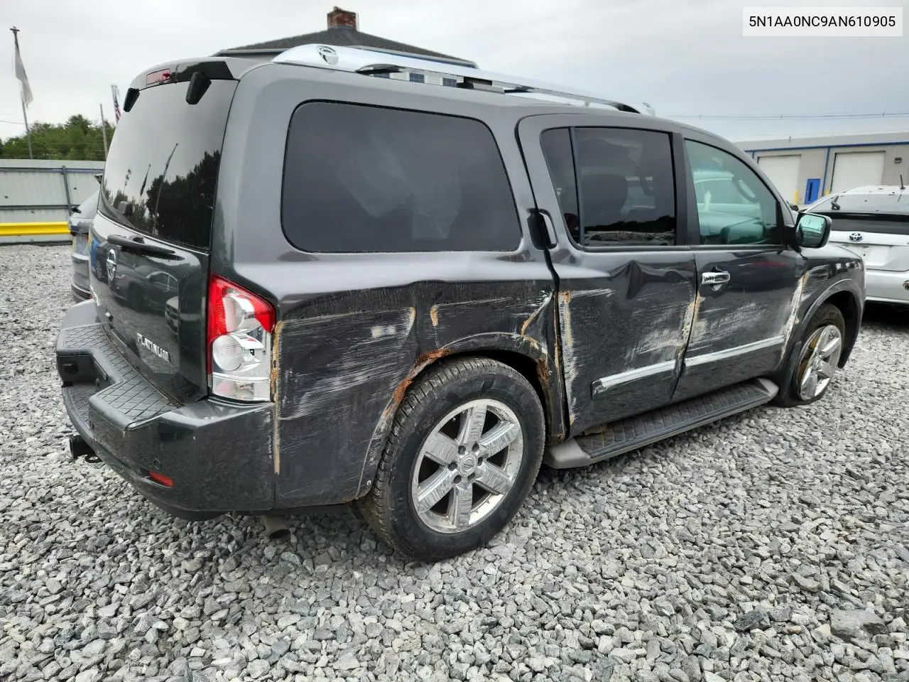 2010 Nissan Armada Se VIN: 5N1AA0NC9AN610905 Lot: 62839175