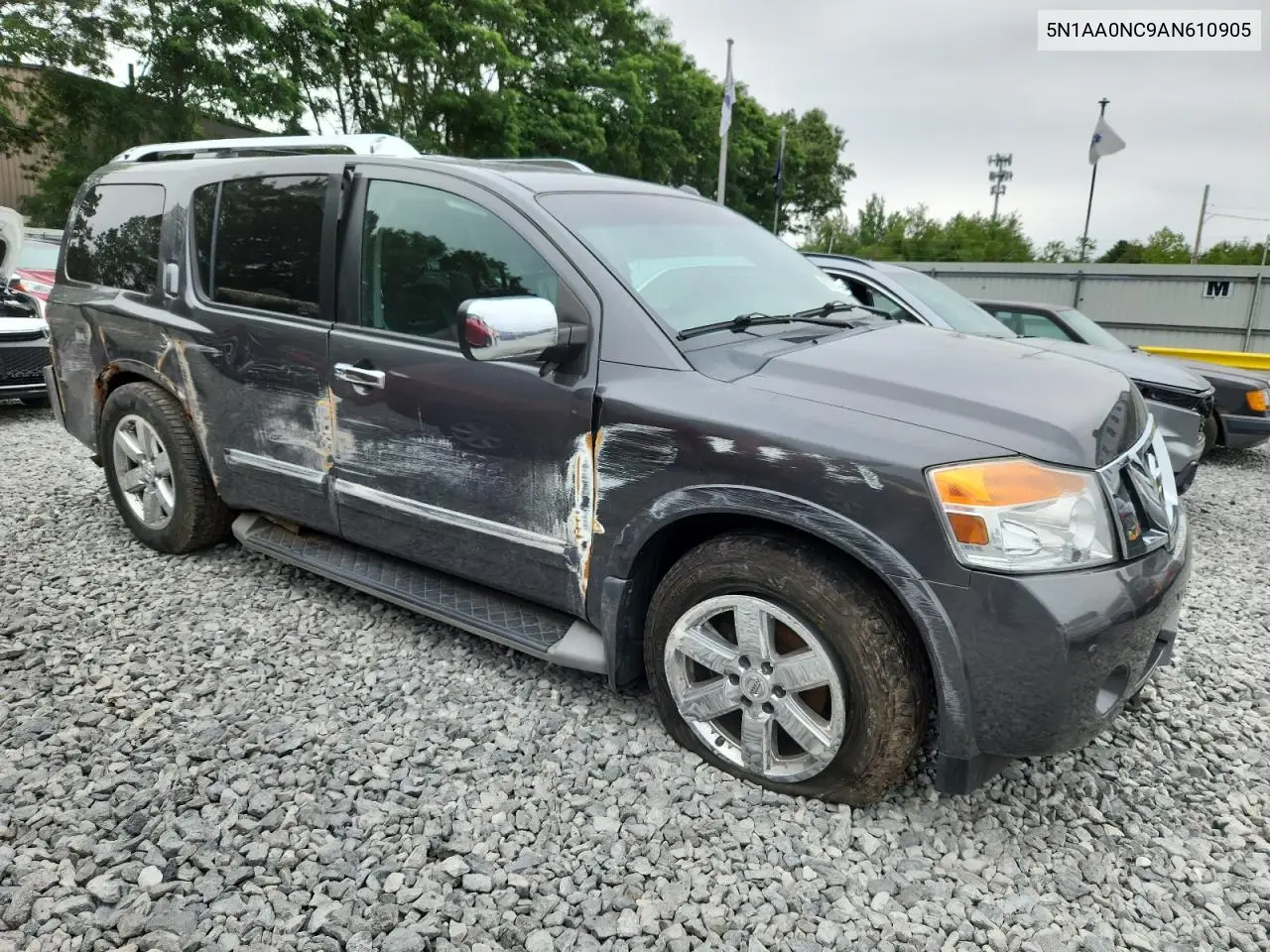 2010 Nissan Armada Se VIN: 5N1AA0NC9AN610905 Lot: 62839175