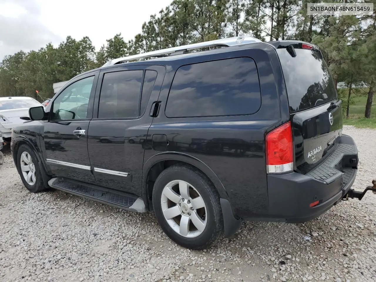 2011 Nissan Armada Platinum VIN: 5N1BA0NF4BN615459 Lot: 51849185
