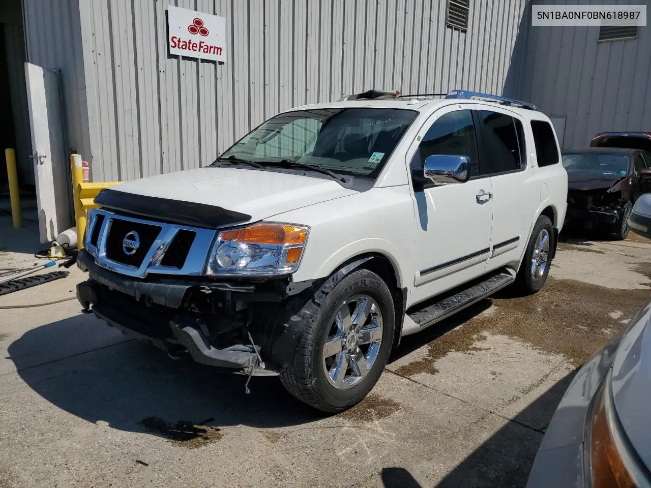 2011 Nissan Armada Platinum VIN: 5N1BA0NF0BN618987 Lot: 56058485