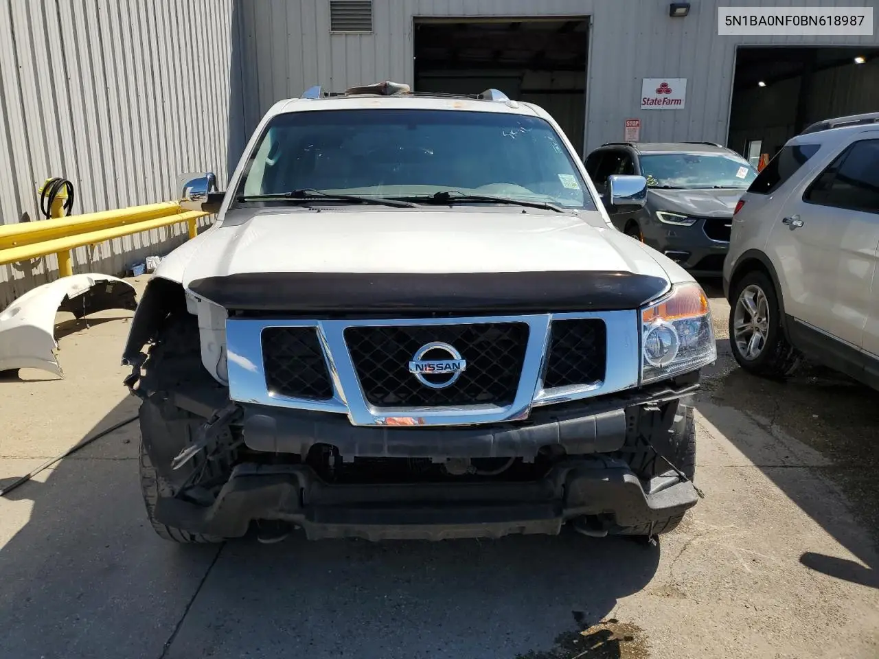 2011 Nissan Armada Platinum VIN: 5N1BA0NF0BN618987 Lot: 56058485