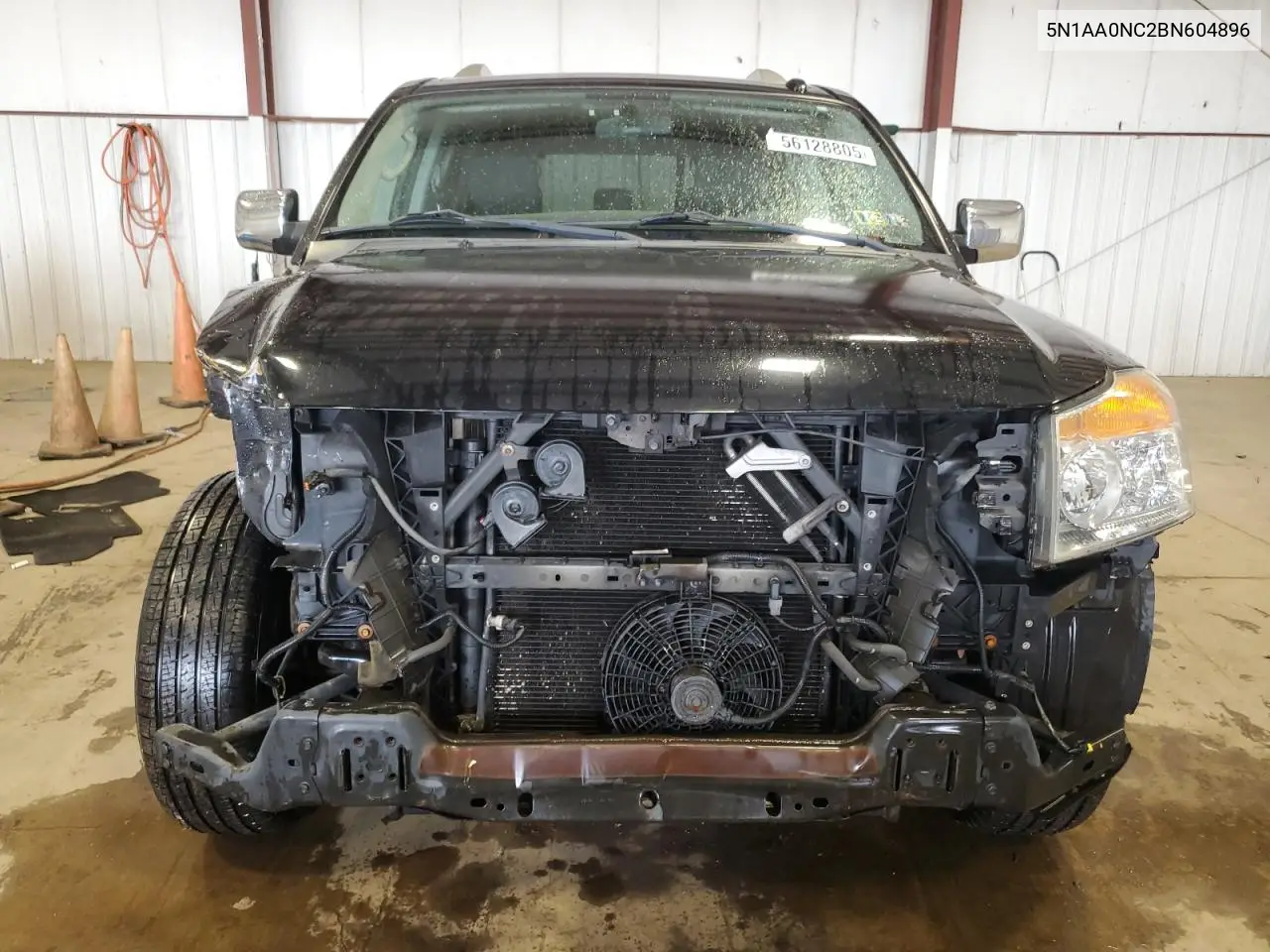2011 Nissan Armada Sv VIN: 5N1AA0NC2BN604896 Lot: 56128805