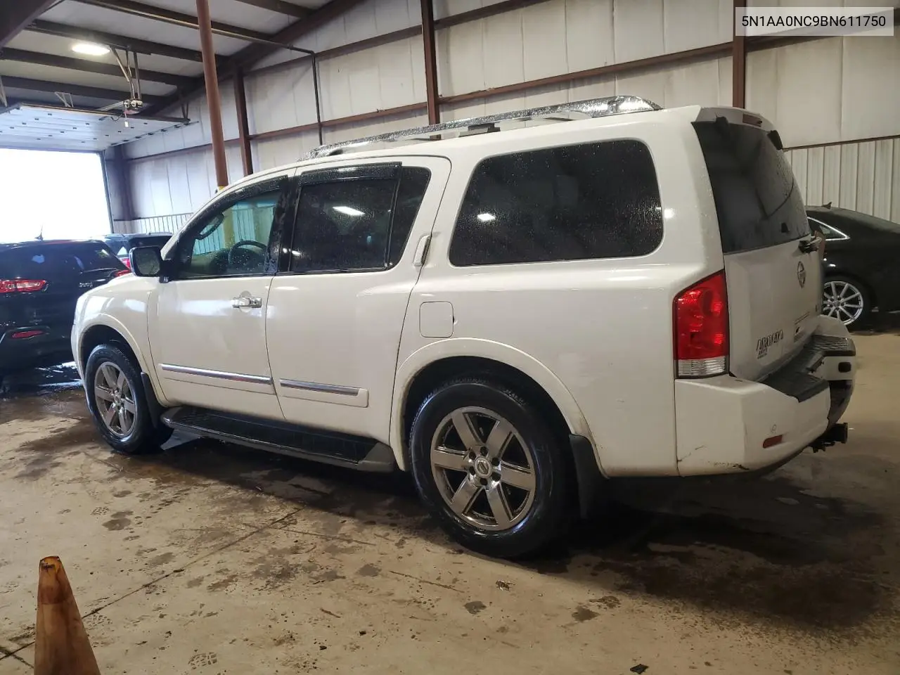 2011 Nissan Armada Sv VIN: 5N1AA0NC9BN611750 Lot: 58709425