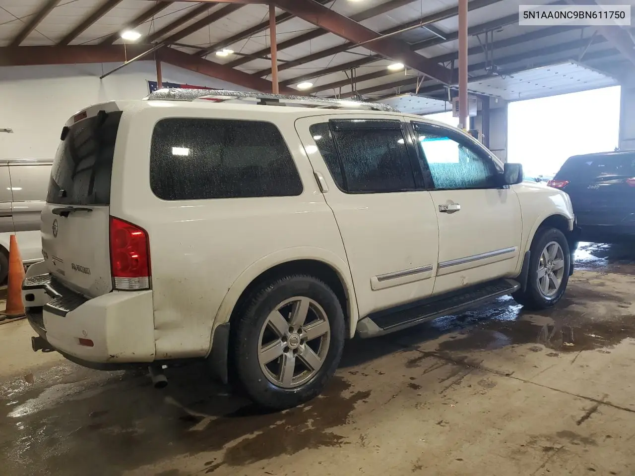 2011 Nissan Armada Sv VIN: 5N1AA0NC9BN611750 Lot: 58709425