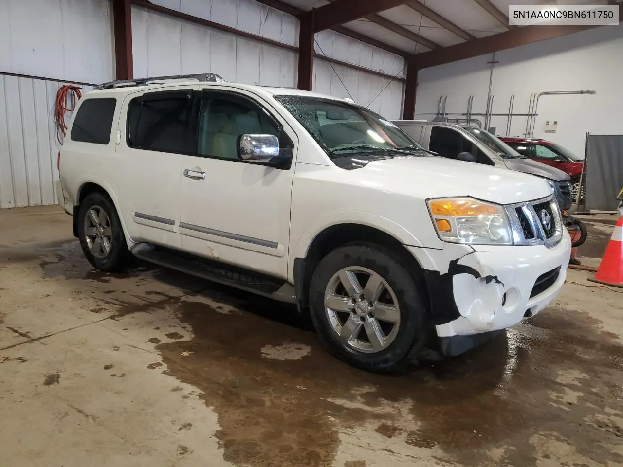 2011 Nissan Armada Sv VIN: 5N1AA0NC9BN611750 Lot: 58709425