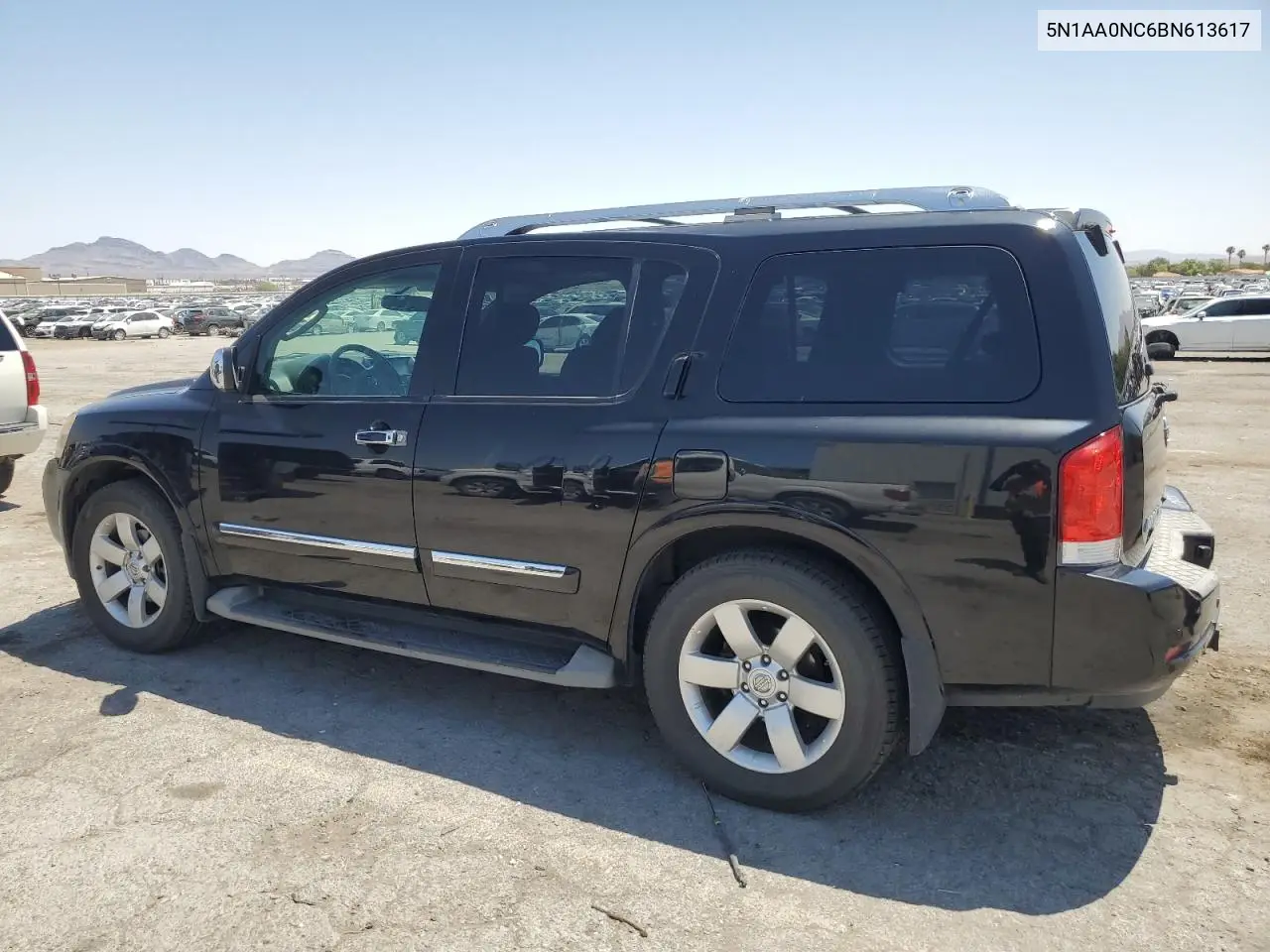 2011 Nissan Armada Sv VIN: 5N1AA0NC6BN613617 Lot: 61198365