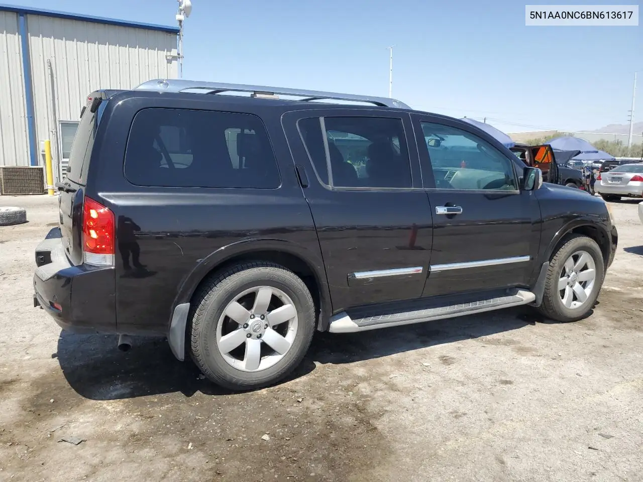 2011 Nissan Armada Sv VIN: 5N1AA0NC6BN613617 Lot: 61198365