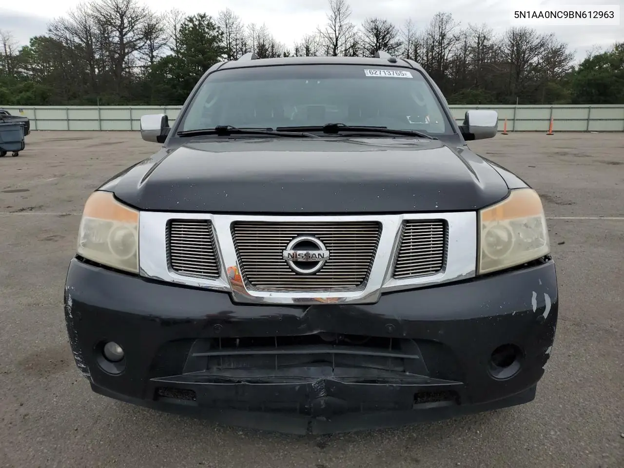 2011 Nissan Armada Sv VIN: 5N1AA0NC9BN612963 Lot: 62713765