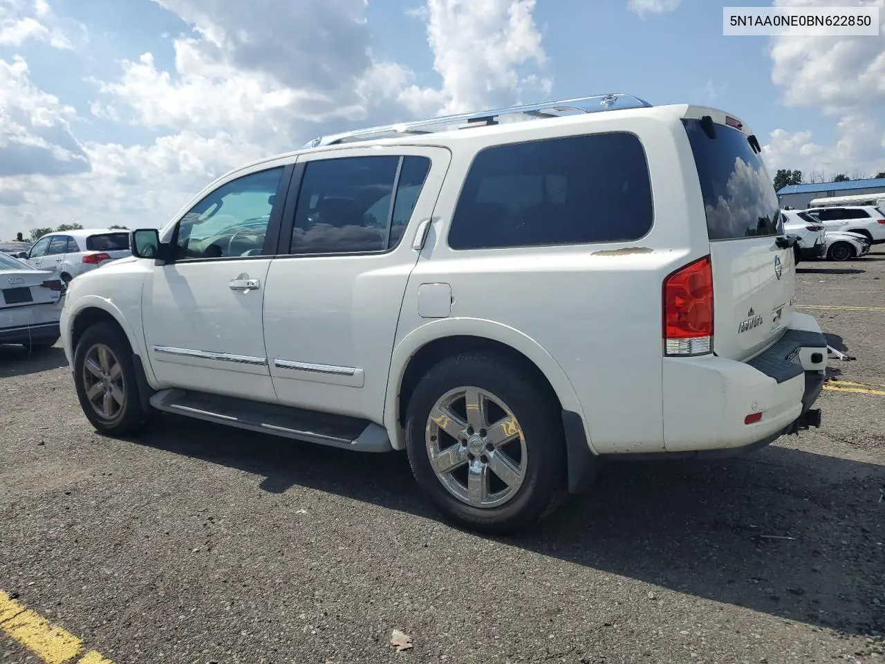 2011 Nissan Armada Platinum VIN: 5N1AA0NE0BN622850 Lot: 63420315