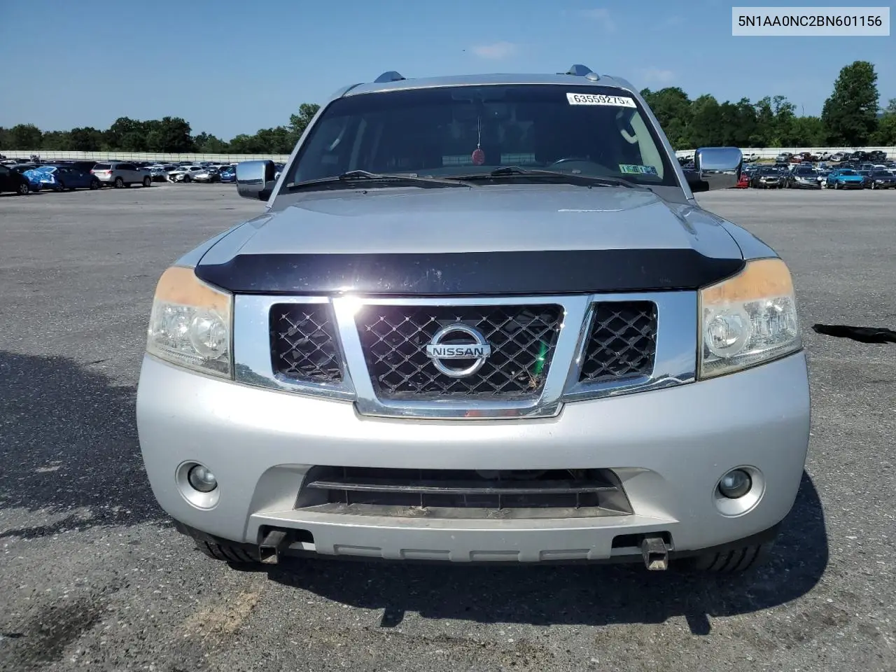 2011 Nissan Armada Sv VIN: 5N1AA0NC2BN601156 Lot: 63559275