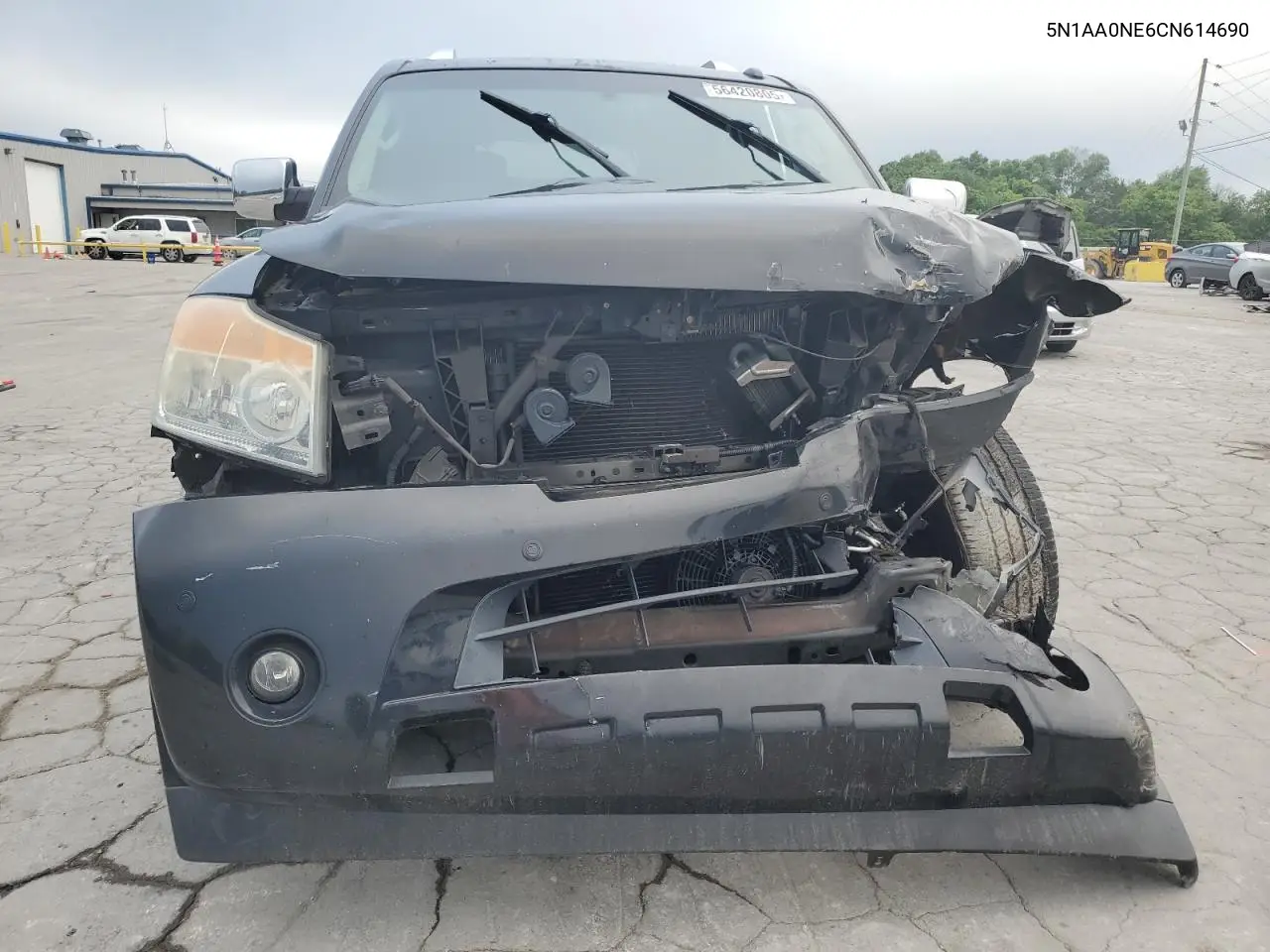 2012 Nissan Armada Sv VIN: 5N1AA0NE6CN614690 Lot: 56420805