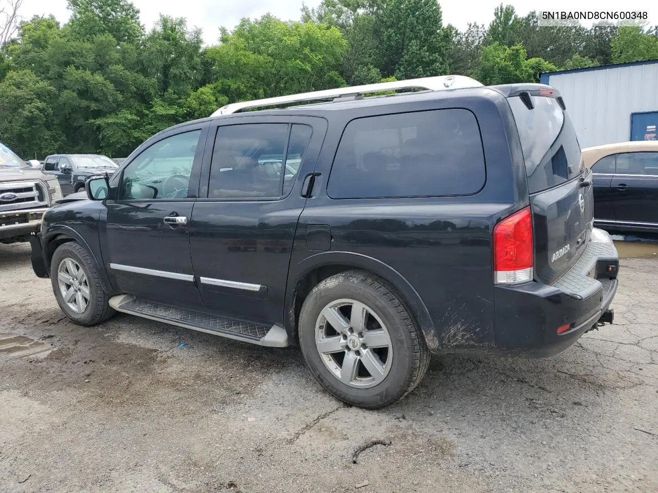 2012 Nissan Armada Sv VIN: 5N1BA0ND8CN600348 Lot: 56643685