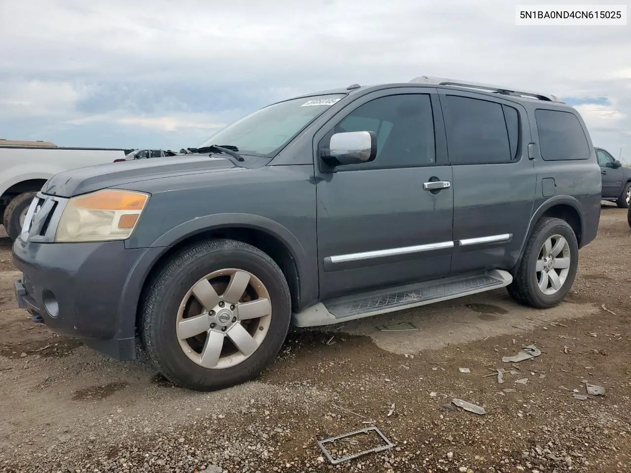 2012 Nissan Armada Sv VIN: 5N1BA0ND4CN615025 Lot: 59050705