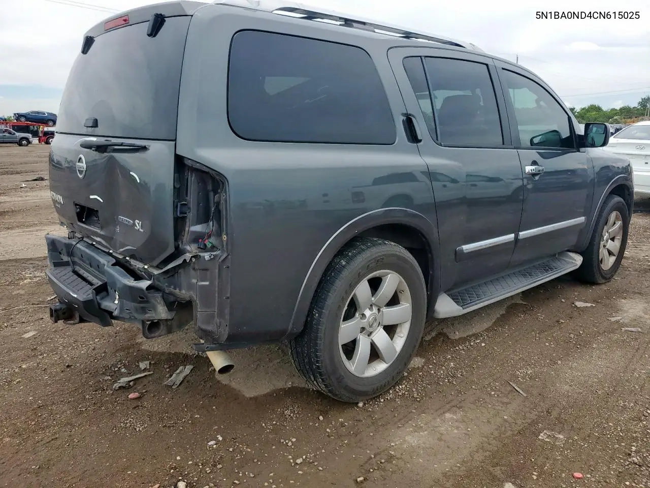 2012 Nissan Armada Sv VIN: 5N1BA0ND4CN615025 Lot: 59050705