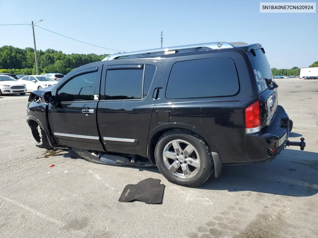 2012 Nissan Armada Sv VIN: 5N1BA0NE7CN620924 Lot: 63164415