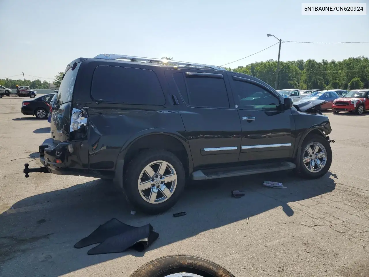 2012 Nissan Armada Sv VIN: 5N1BA0NE7CN620924 Lot: 63164415