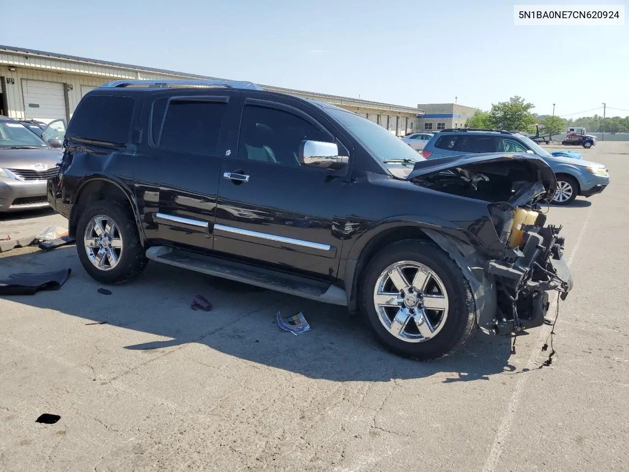 2012 Nissan Armada Sv VIN: 5N1BA0NE7CN620924 Lot: 63164415