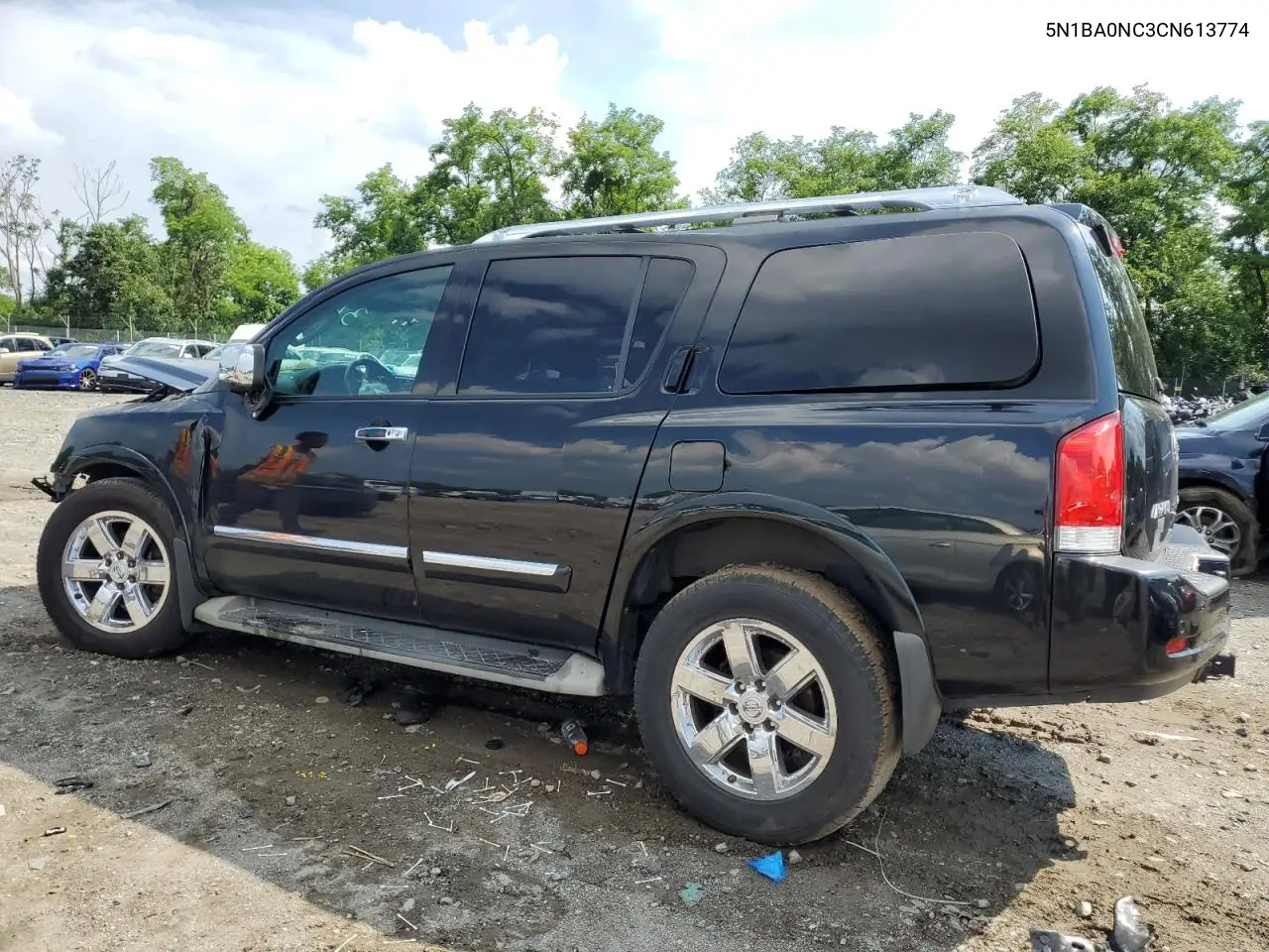 2012 Nissan Armada Sv VIN: 5N1BA0NC3CN613774 Lot: 63207335