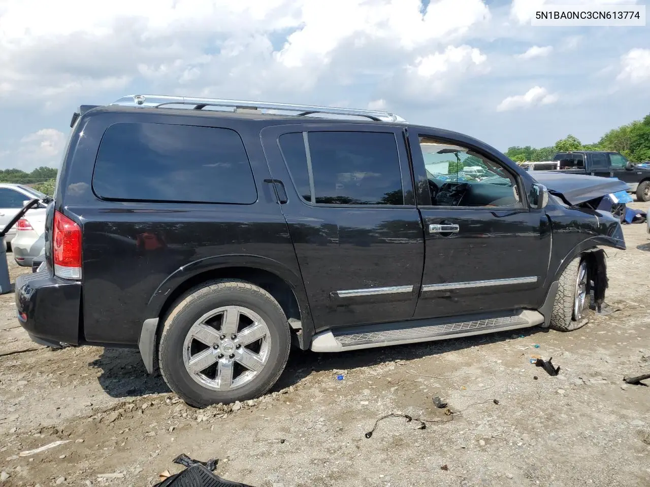 2012 Nissan Armada Sv VIN: 5N1BA0NC3CN613774 Lot: 63207335