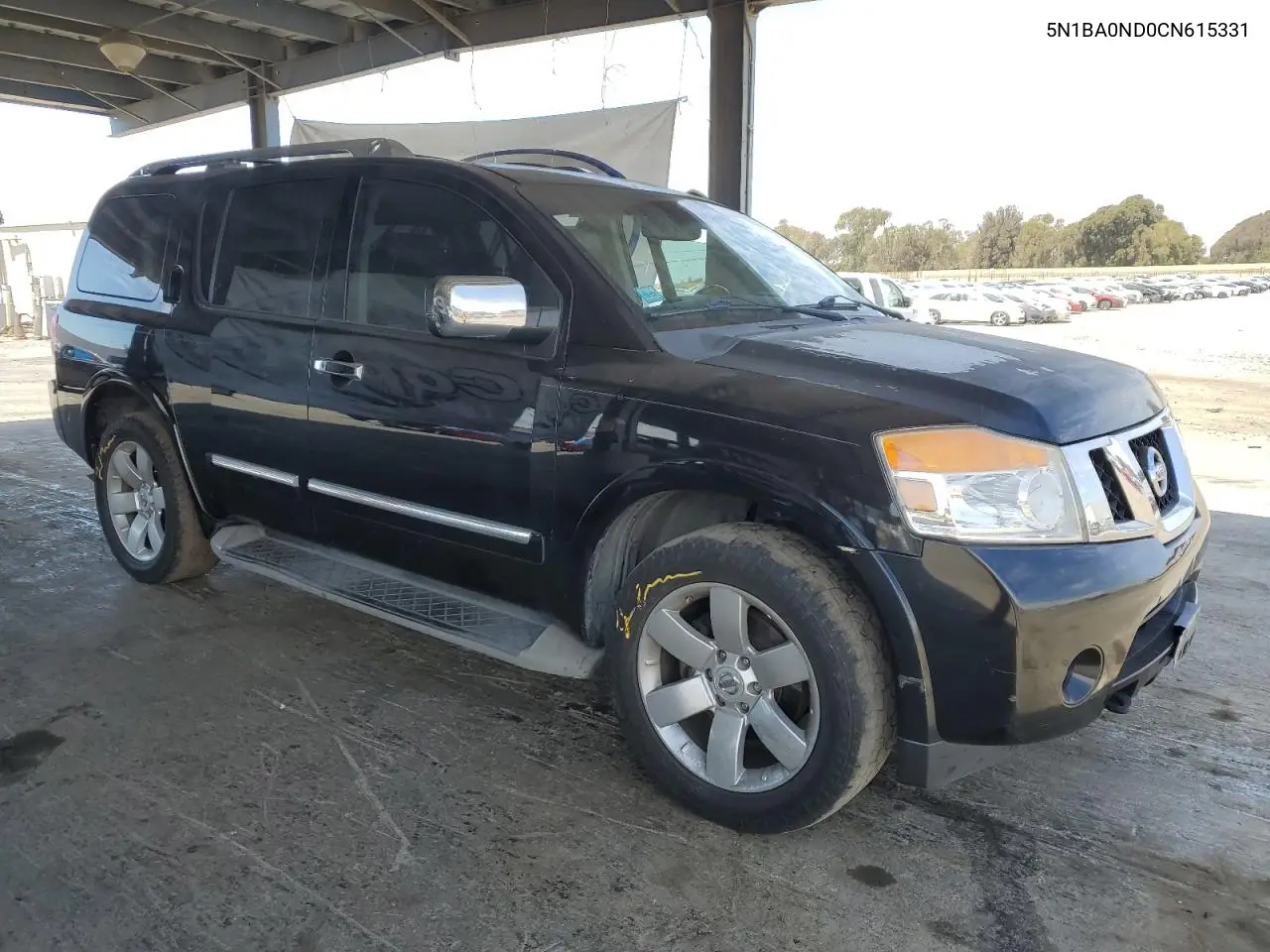 2012 Nissan Armada Sv VIN: 5N1BA0ND0CN615331 Lot: 63530915