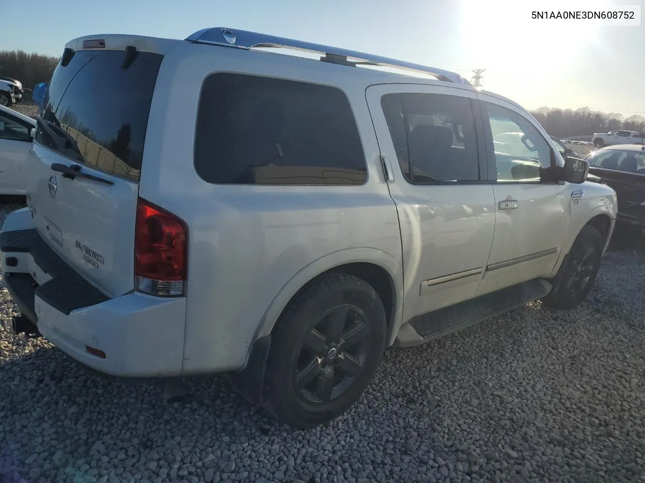 2013 Nissan Armada Platinum VIN: 5N1AA0NE3DN608752 Lot: 42307455