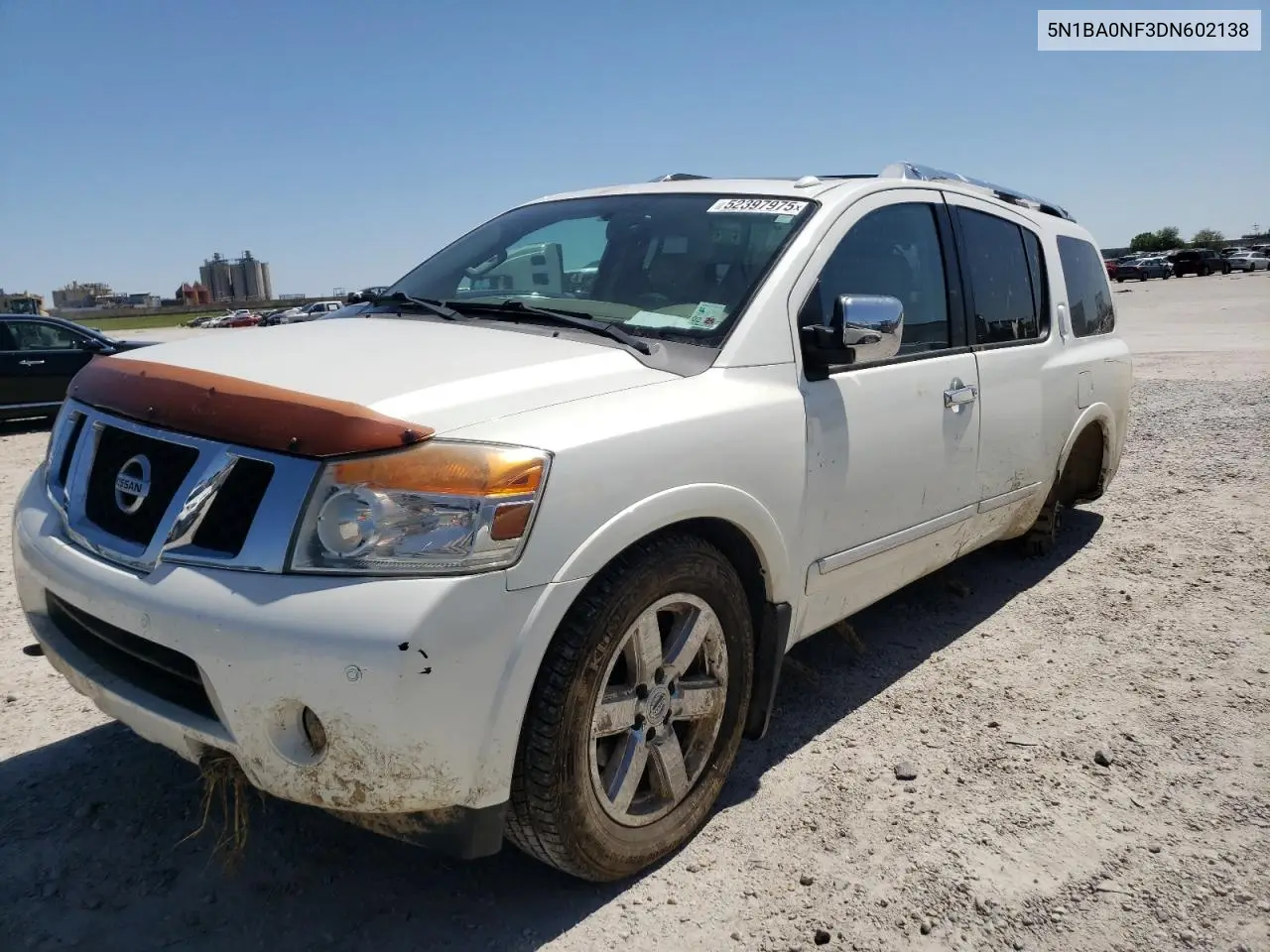 2013 Nissan Armada Platinum VIN: 5N1BA0NF3DN602138 Lot: 52397975