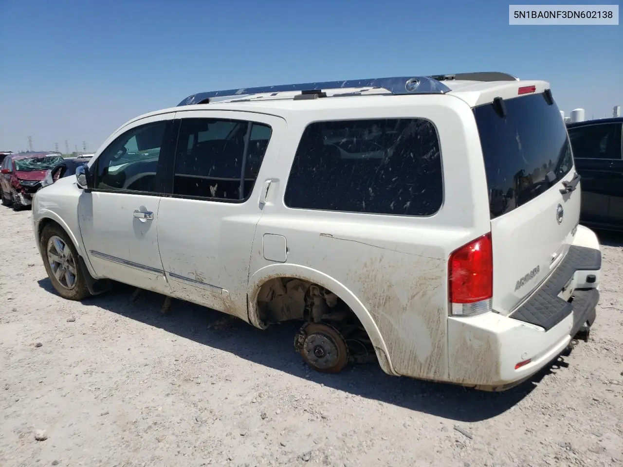 2013 Nissan Armada Platinum VIN: 5N1BA0NF3DN602138 Lot: 52397975