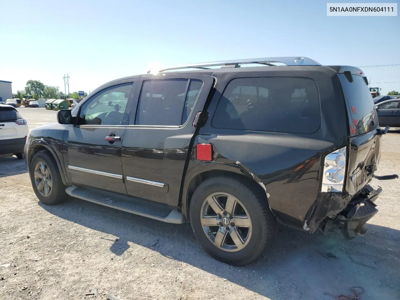 2013 Nissan Armada Platinum VIN: 5N1AA0NFXDN604111 Lot: 56580355