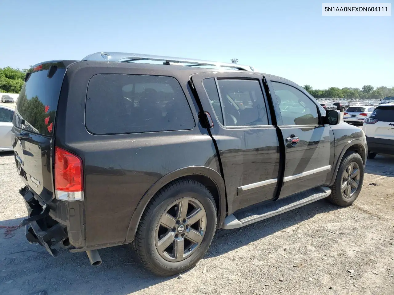 2013 Nissan Armada Platinum VIN: 5N1AA0NFXDN604111 Lot: 56580355