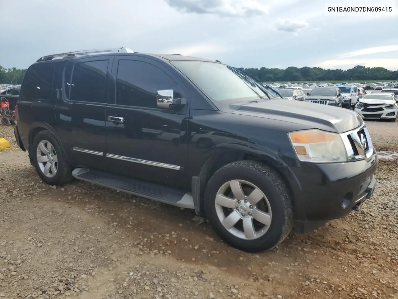 2013 Nissan Armada Sv VIN: 5N1BA0ND7DN609415 Lot: 62941855