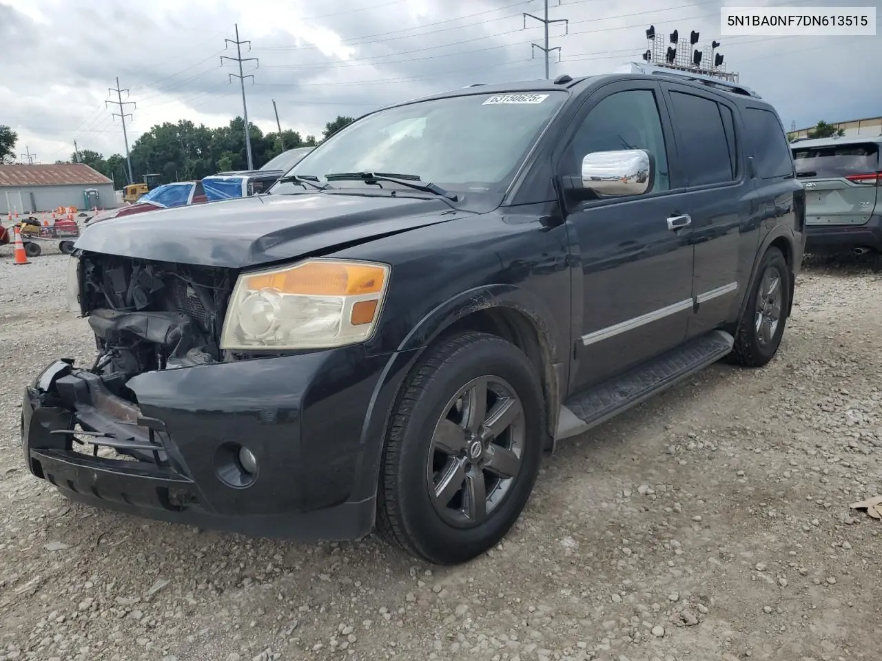 2013 Nissan Armada Platinum VIN: 5N1BA0NF7DN613515 Lot: 63150625