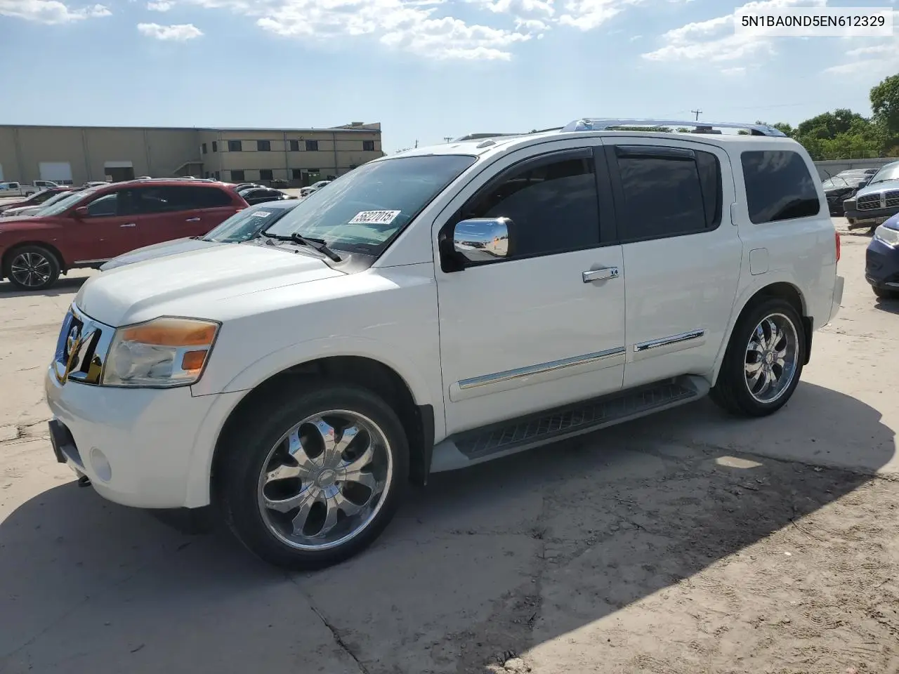 2014 Nissan Armada Sv VIN: 5N1BA0ND5EN612329 Lot: 56227015