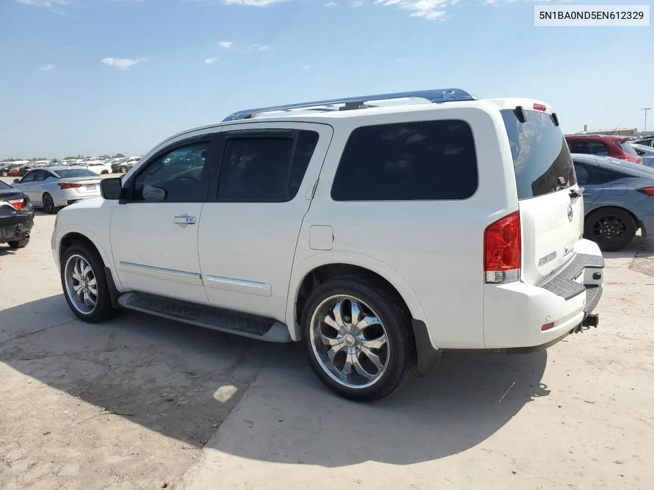2014 Nissan Armada Sv VIN: 5N1BA0ND5EN612329 Lot: 56227015