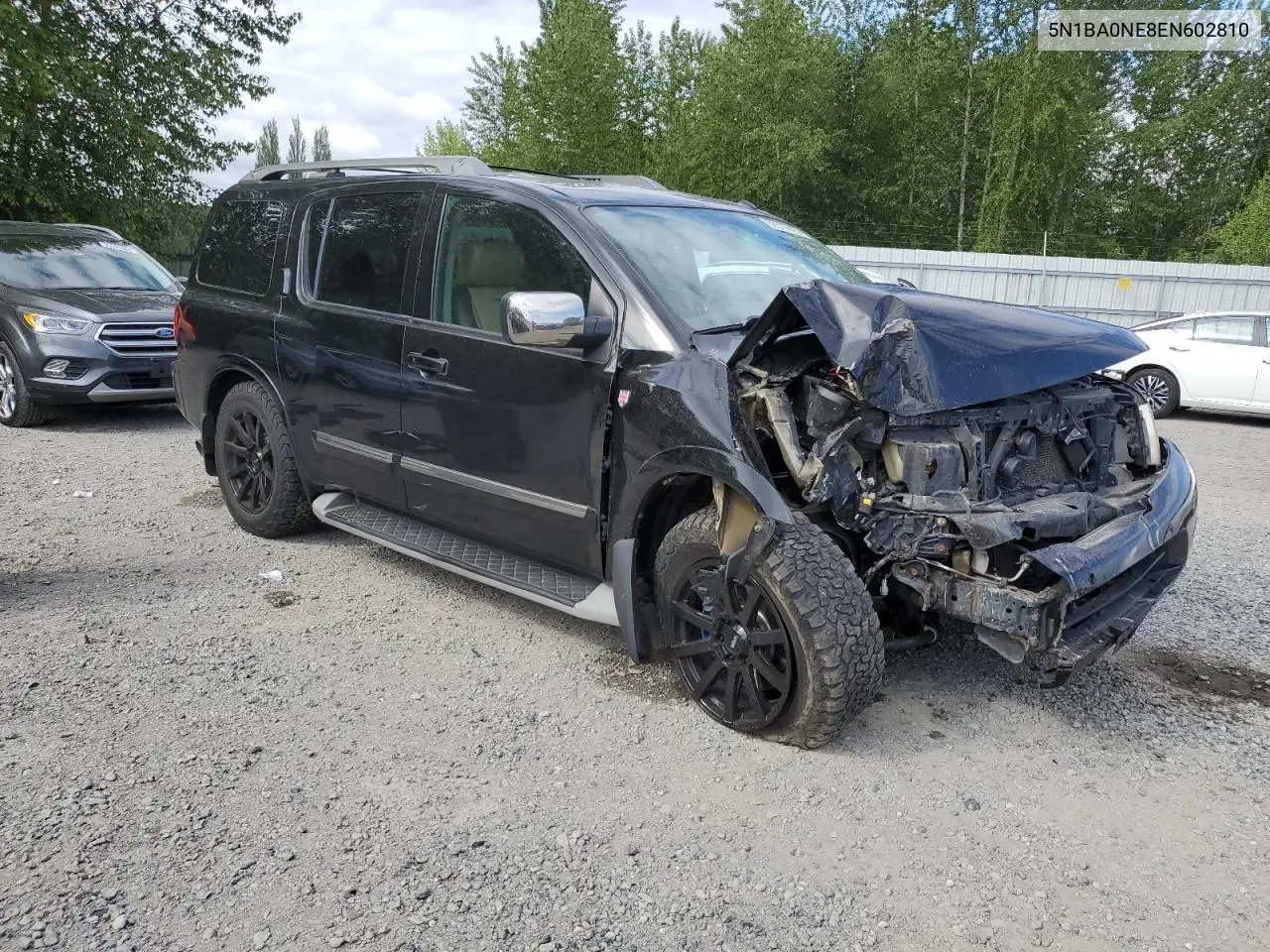 2014 Nissan Armada Platinum VIN: 5N1BA0NE8EN602810 Lot: 56577415