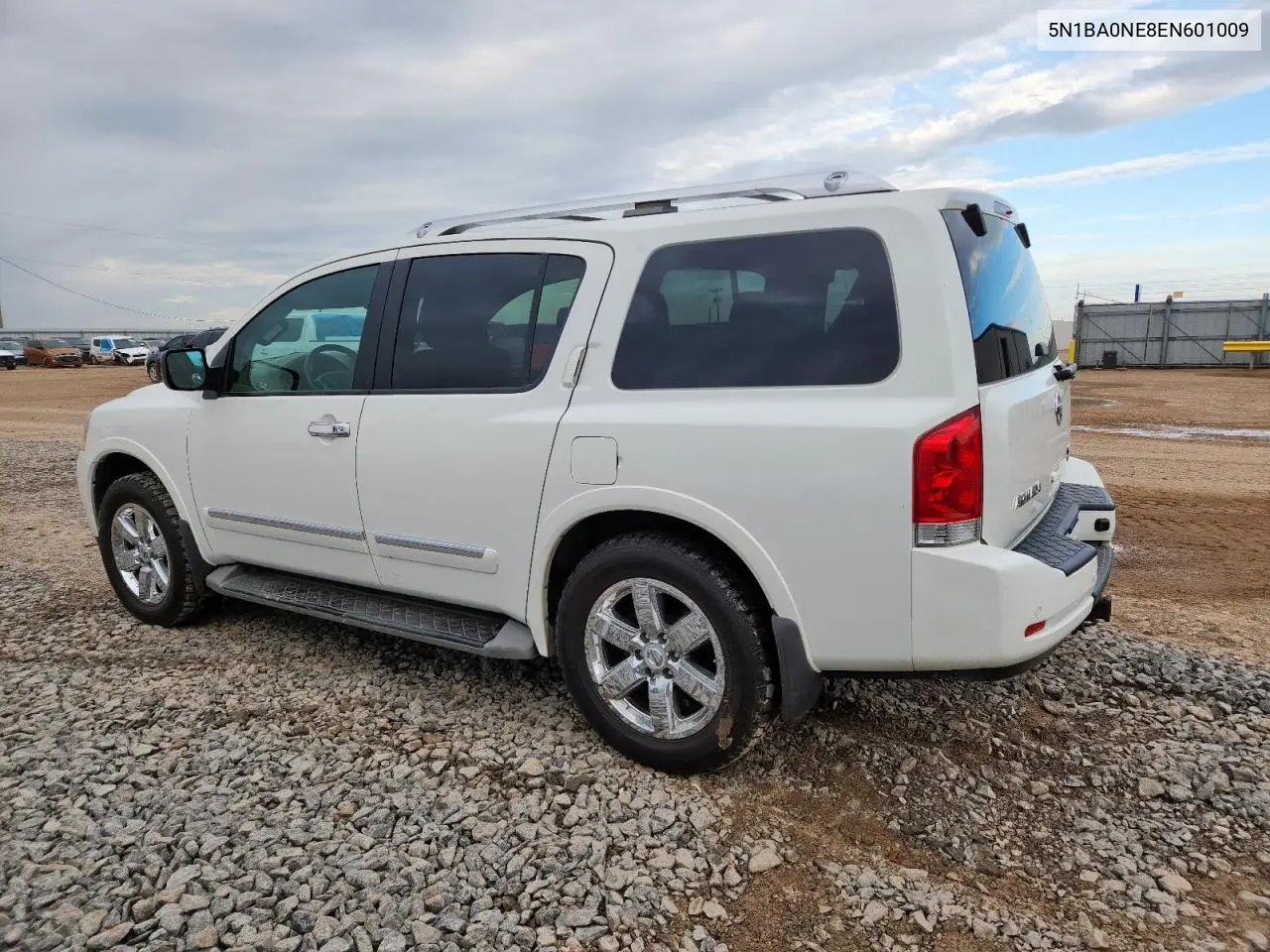 2014 Nissan Armada Platinum VIN: 5N1BA0NE8EN601009 Lot: 62218665